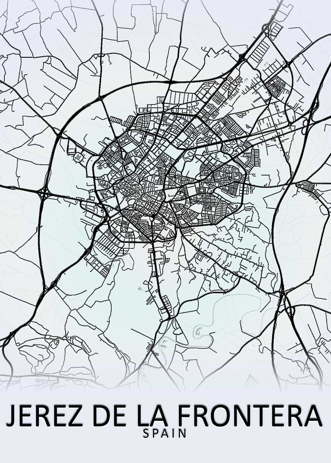 Jerez Spain City Map