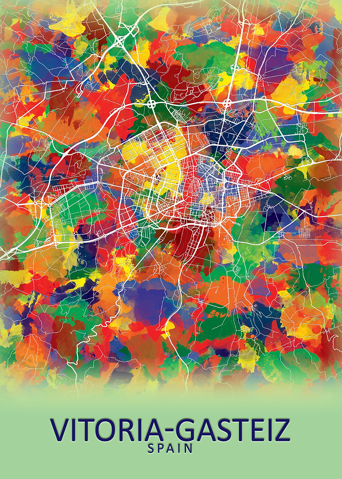 Vitoria Gasteiz Spain Map