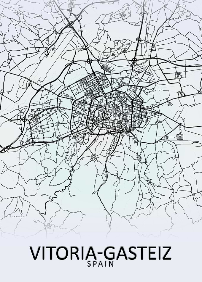 Vitoria Gasteiz Spain Map