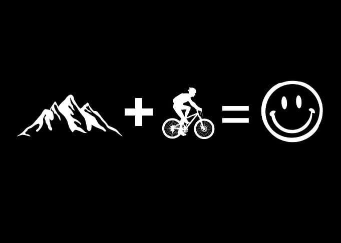 Mountains Bike Smile