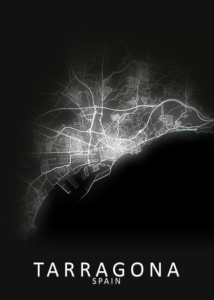 Tarragona Spain City Map