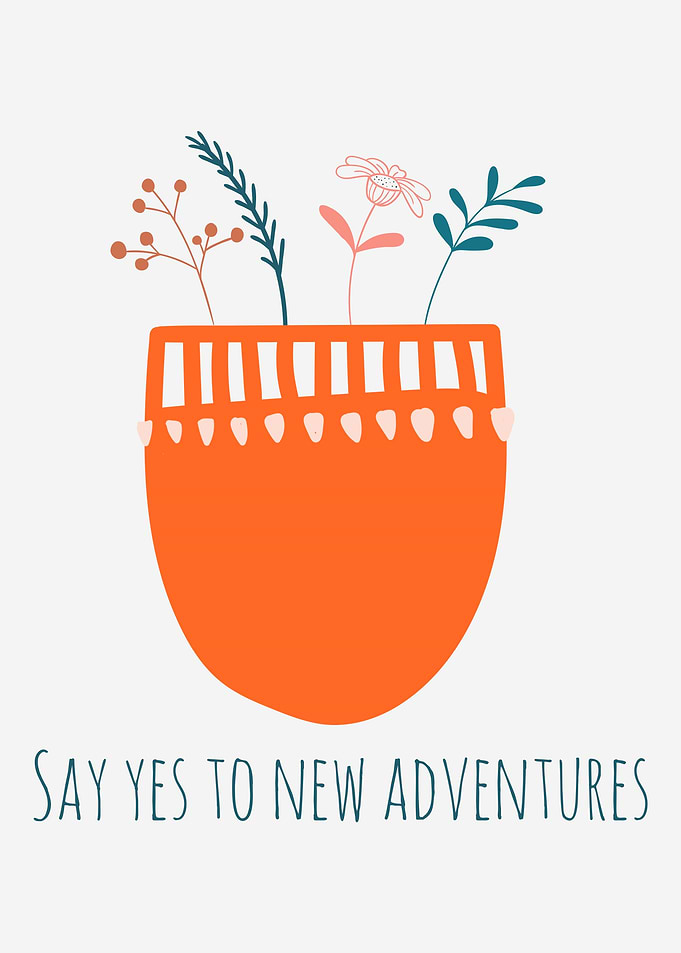 Hygge cozy poster