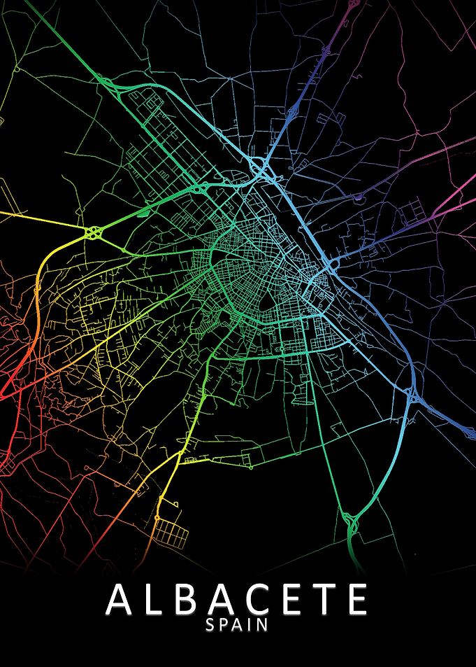 Albacete Spain City Map