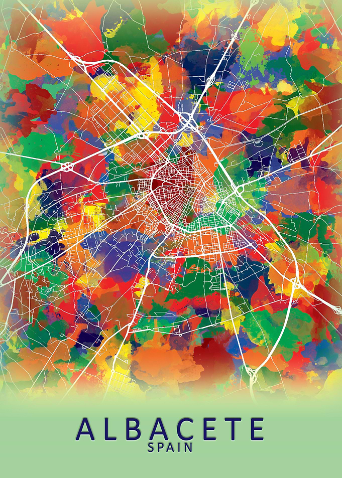 Albacete Spain City Map