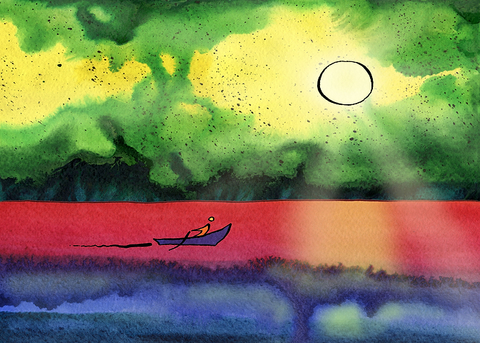 Fishing Boat On The Sea 04