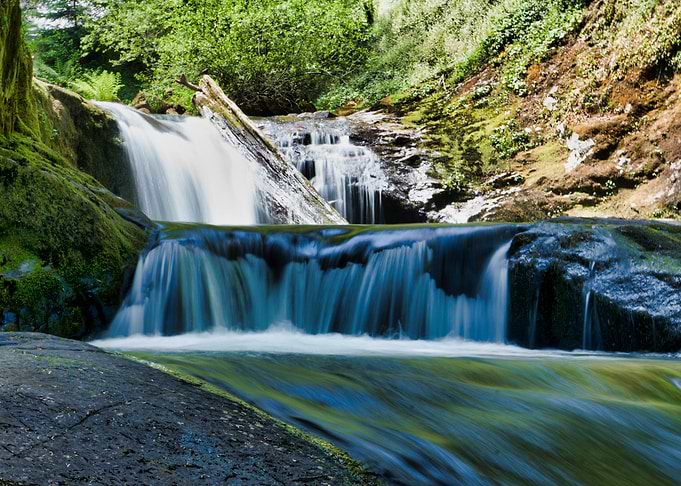 Feathery Waterfall Again