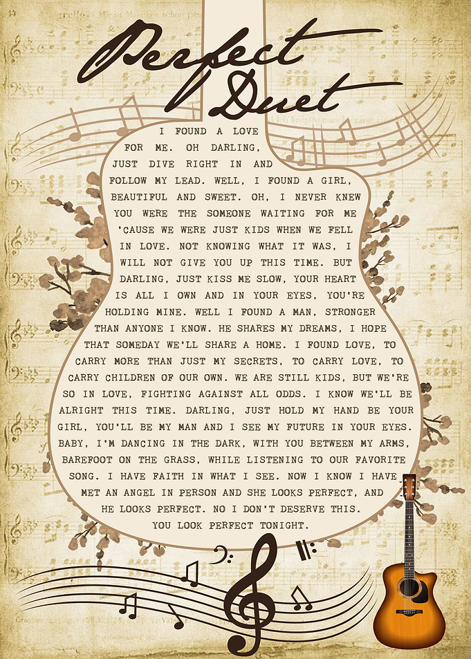 Perfect Duet Poster