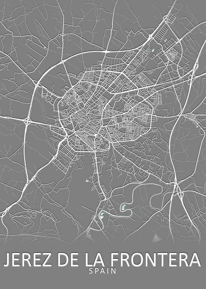 Jerez Spain City Map
