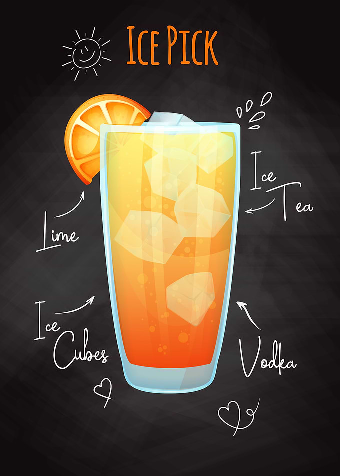 Alcohol cocktail Ice Pick