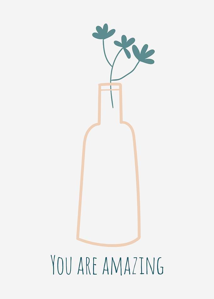 Hygge cozy poster
