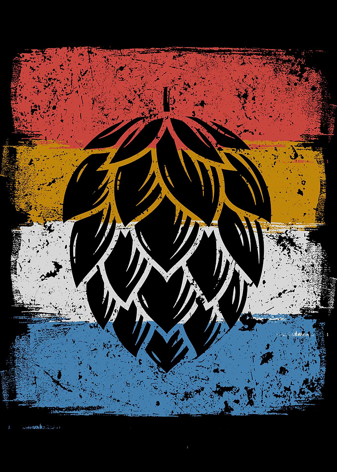 Hop Beer Nature Vintage