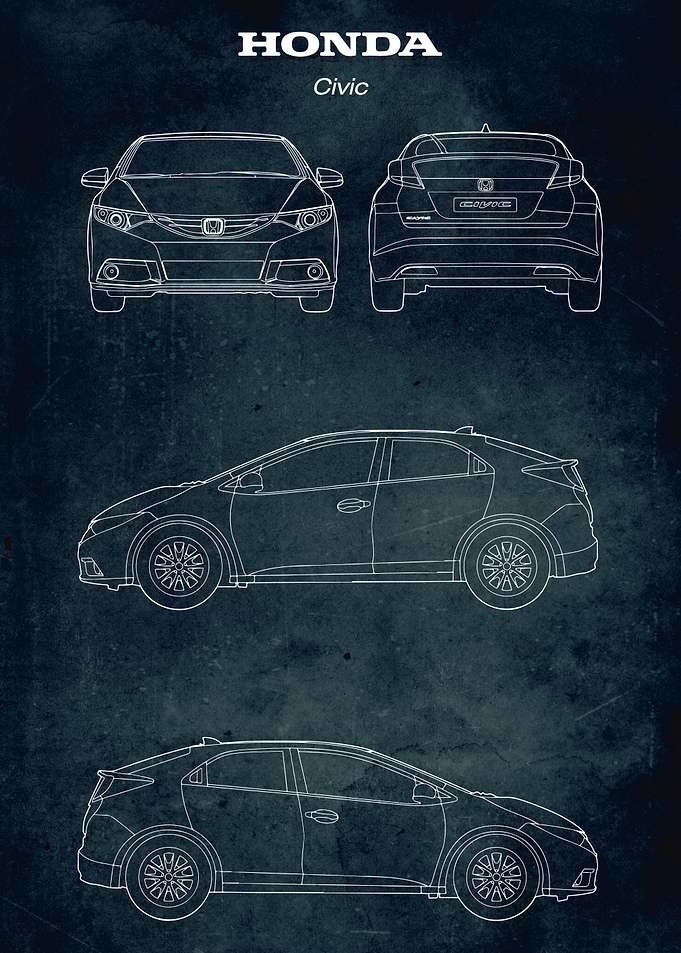 No102 Honda Civic