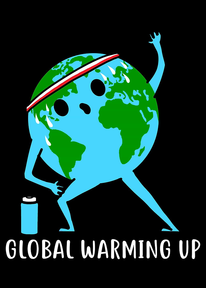 Global warming up funny