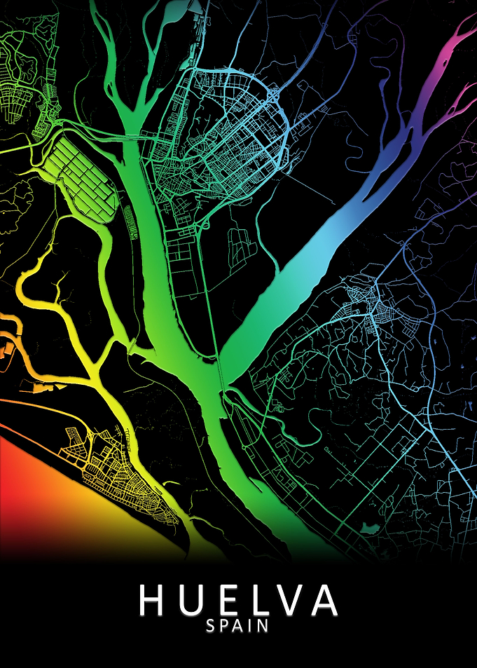 Huelva Spain City Map
