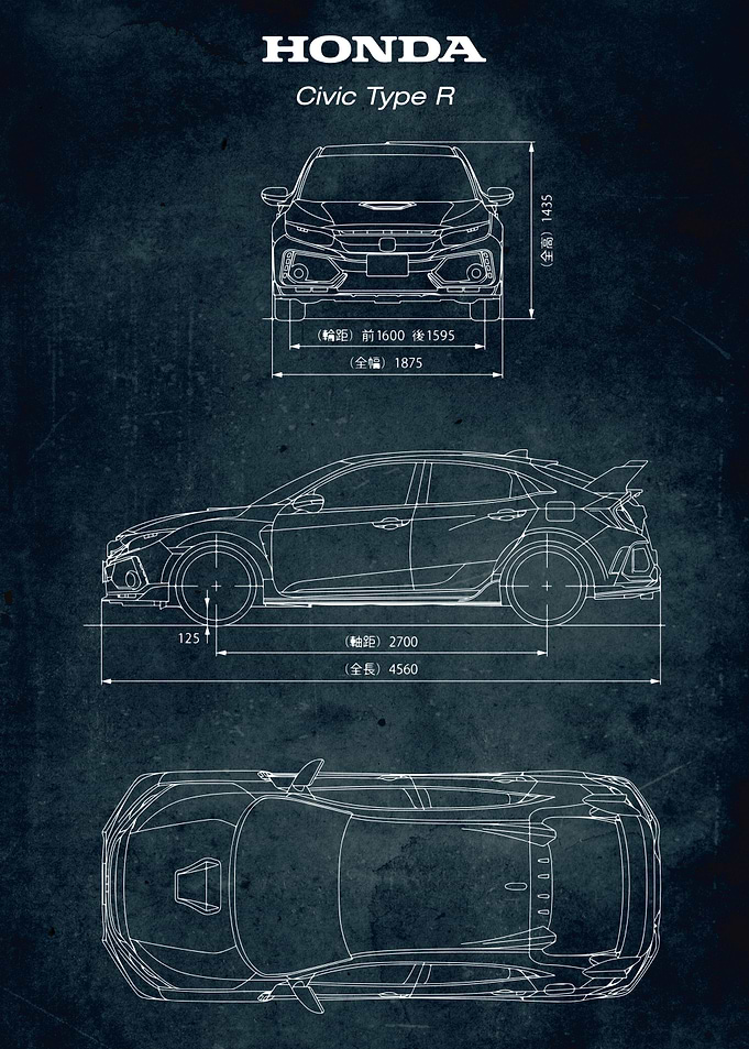 No100 Honda Civic Type R