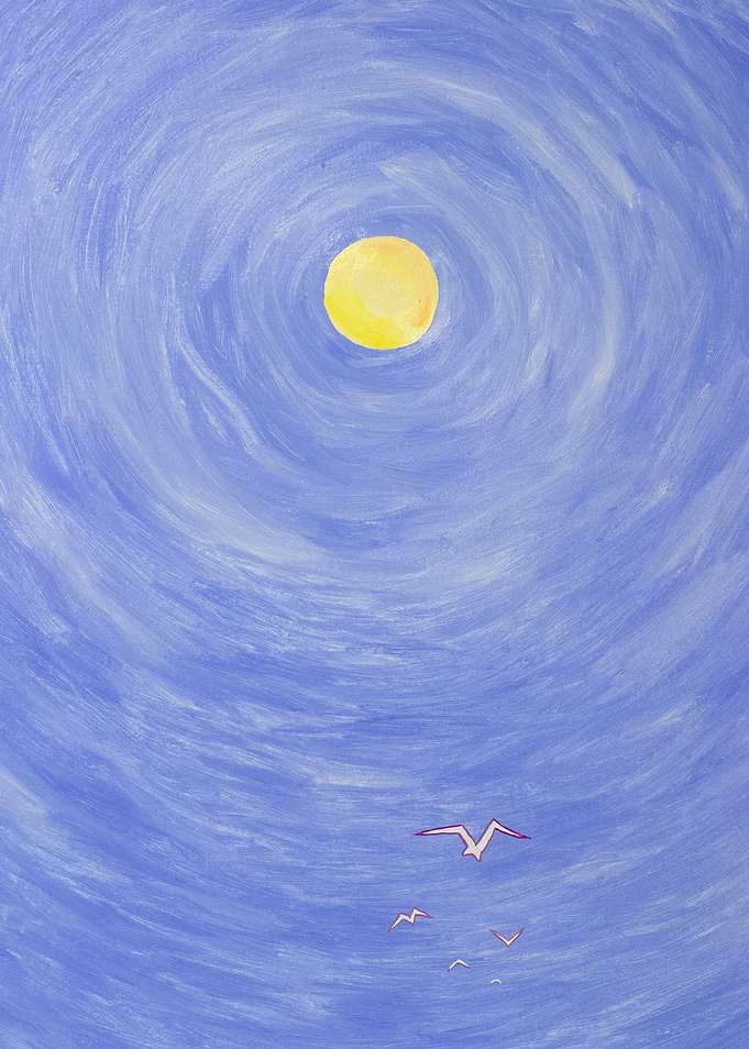 Sun And Birds