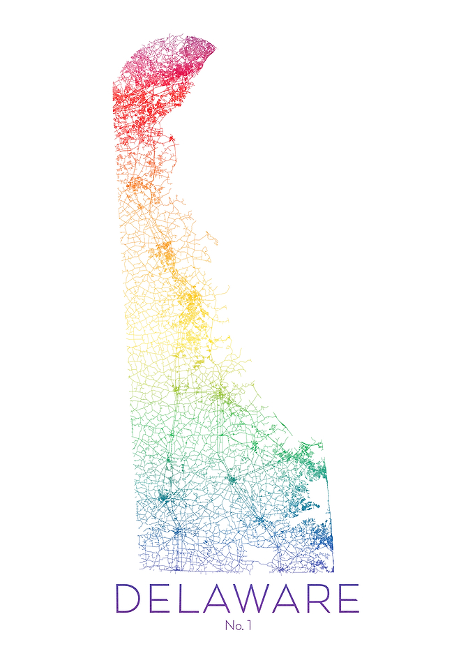 Delaware State Map