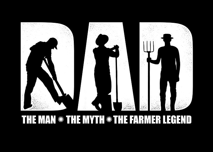 Dad Farmer Legend