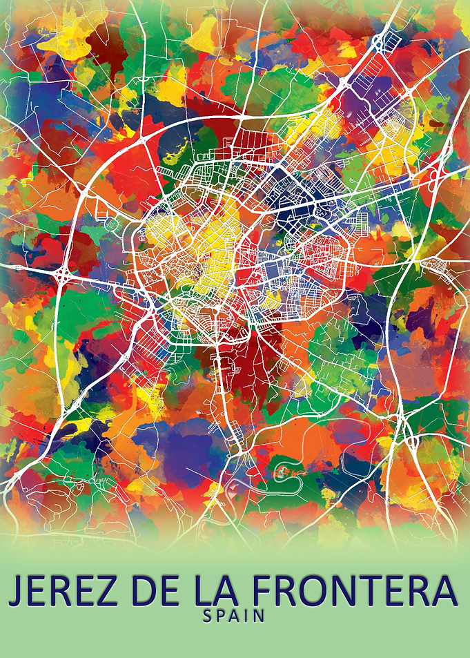 Jerez Spain City Map