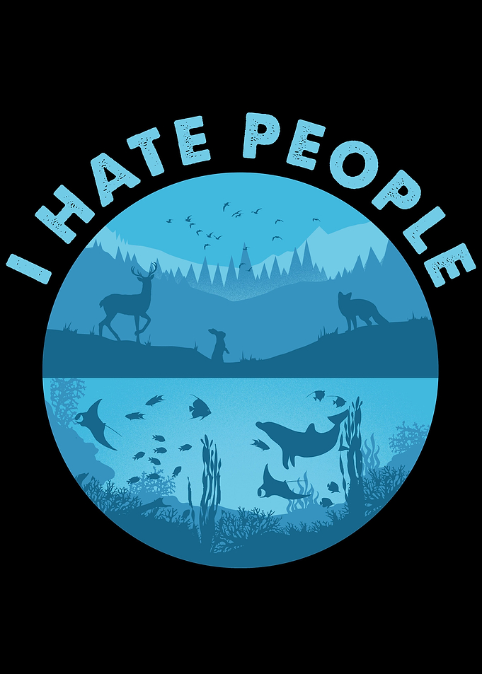 I hate people animals