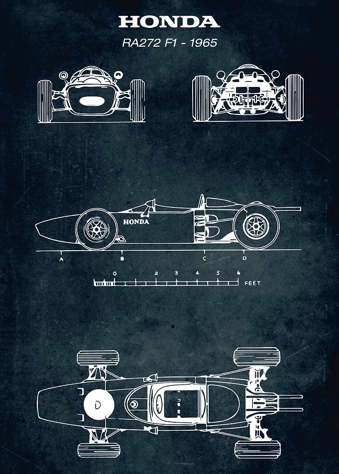No099 Honda RA272 F1 1965