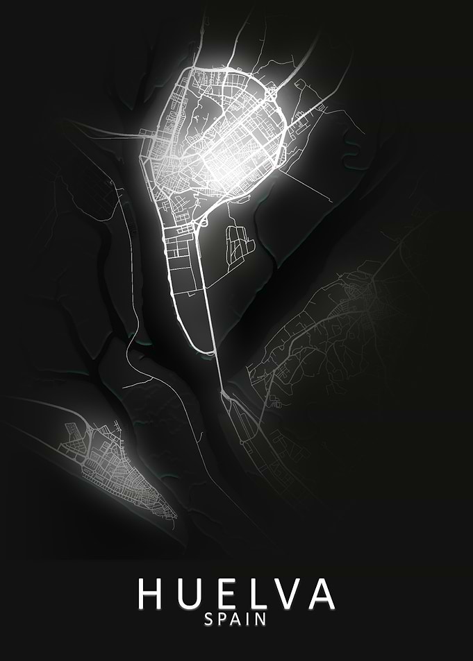 Huelva Spain City Map