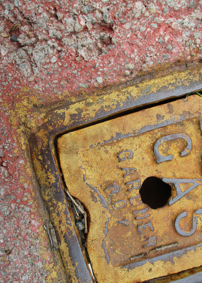 Yellow Red Metal I