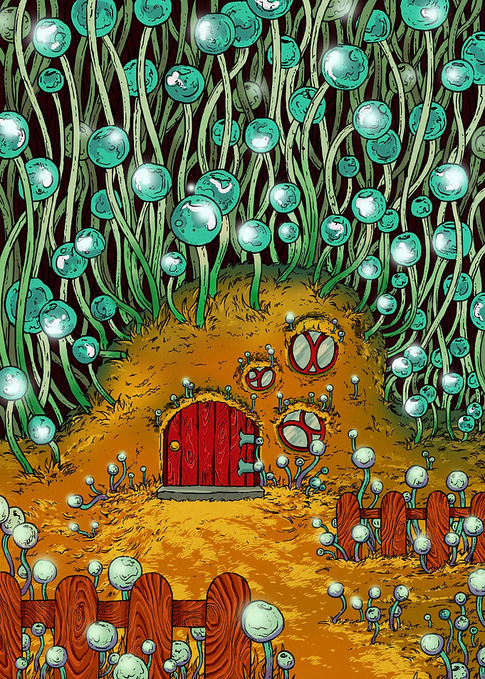 Mushroom forest