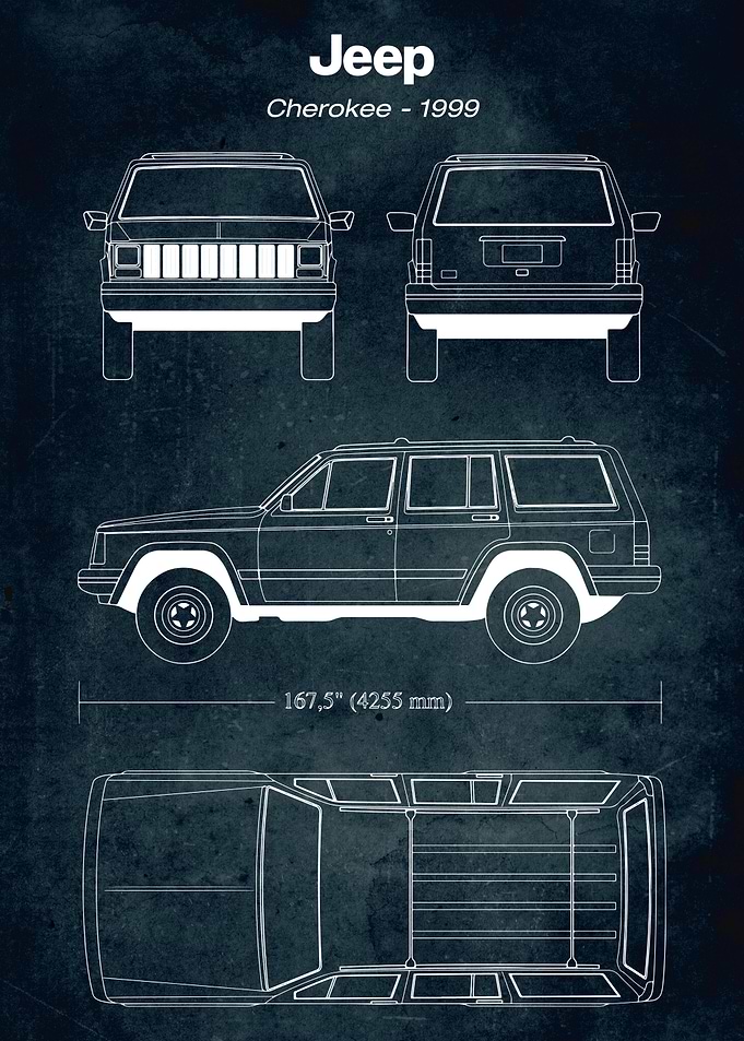 No122 Jeep Cherokee 1999