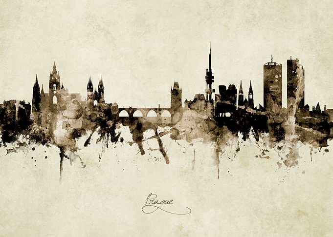 Prague Skyline