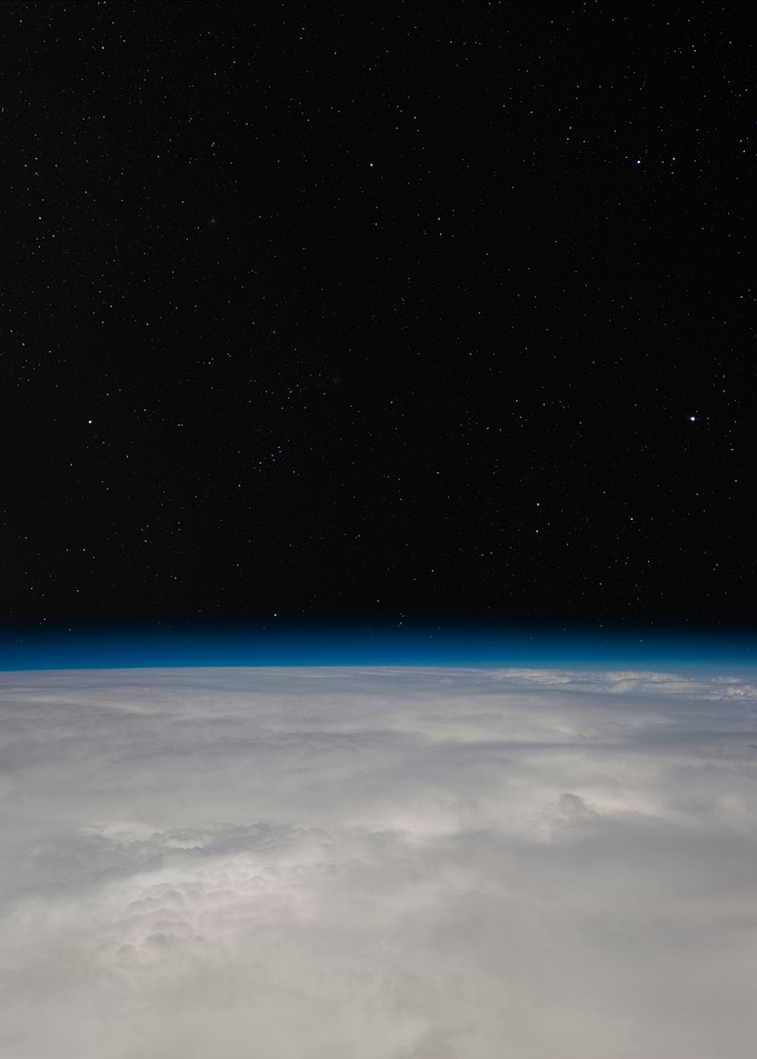 Space from above the cloud