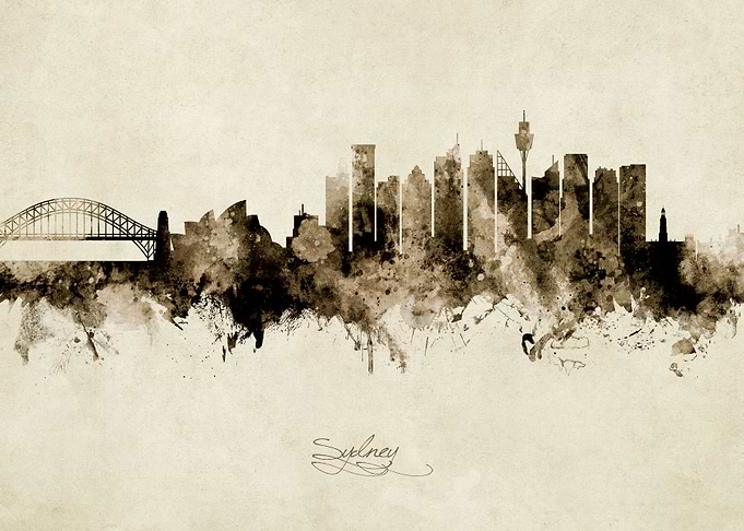 Sydney Australia Skyline