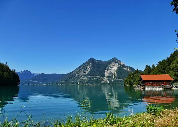 Lake Walchensee mountain