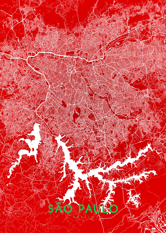 Sao Paulo map