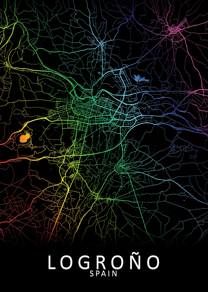 Logrono Spain City Map