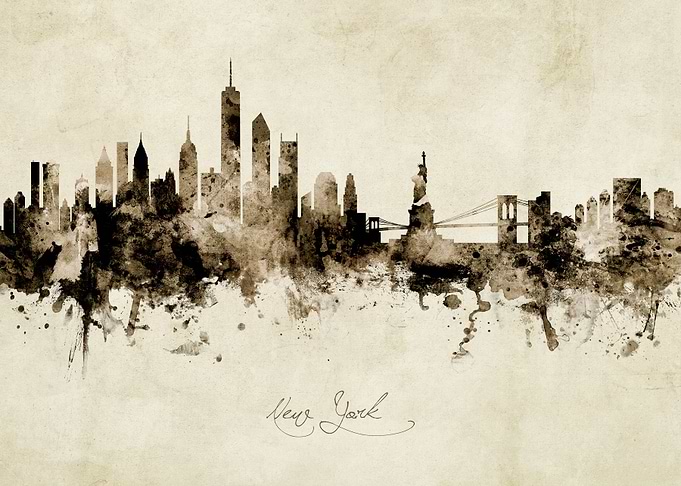 New York New York Skyline