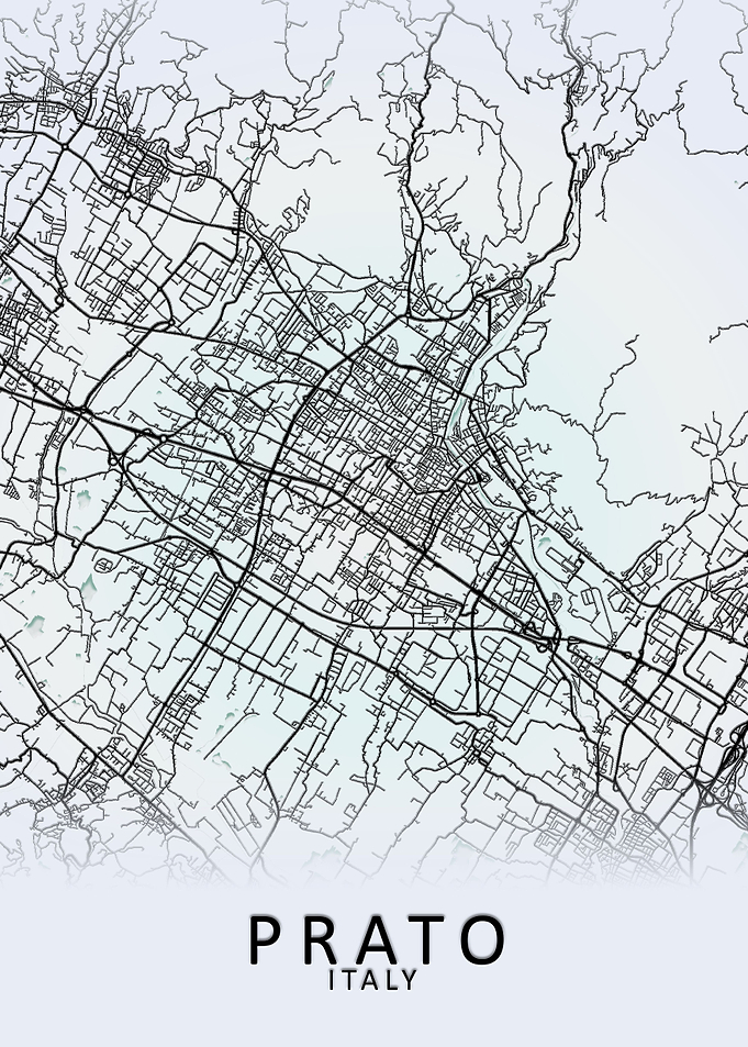 Prato Italy City Map