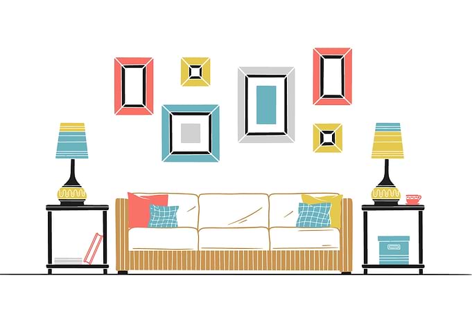 Part of the room