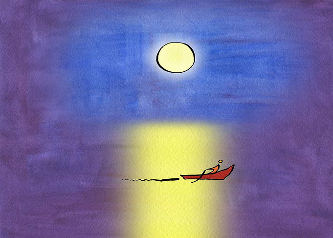 Fishing Boat On The Sea 10