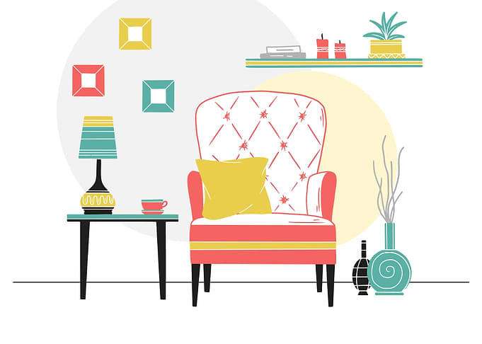 Part of the room