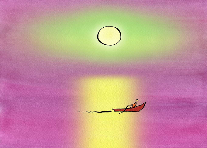 Fishing Boat On The Sea 13