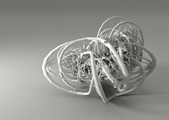 Abstract 3D fractal