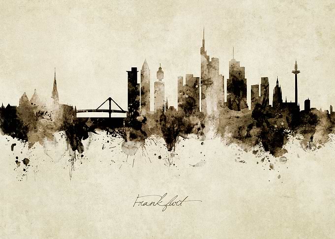 Frankfurt Germany Skyline