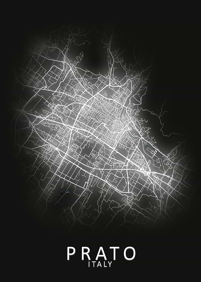 Prato Italy City Map