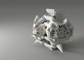 Abstract 3D fractal