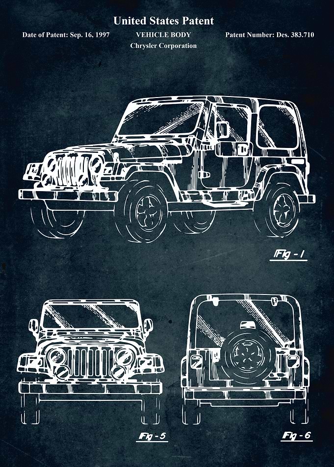 No541 Jeep Vehicle Body