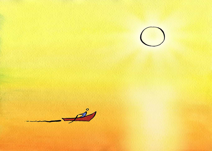 Fishing Boat On The Sea 14