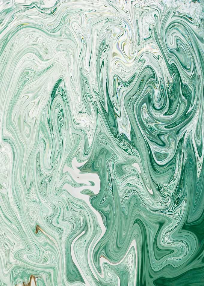 Abstract Marble Painting