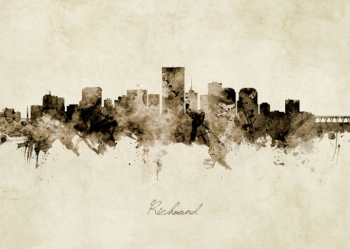 Richmond Virginia Skyline