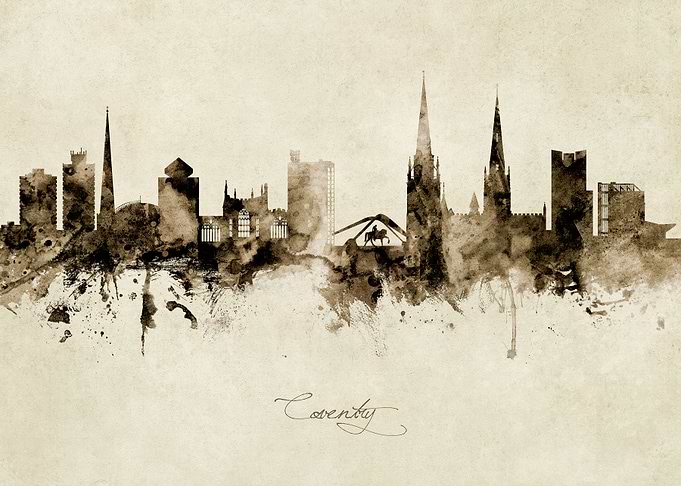 Coventry England Skyline